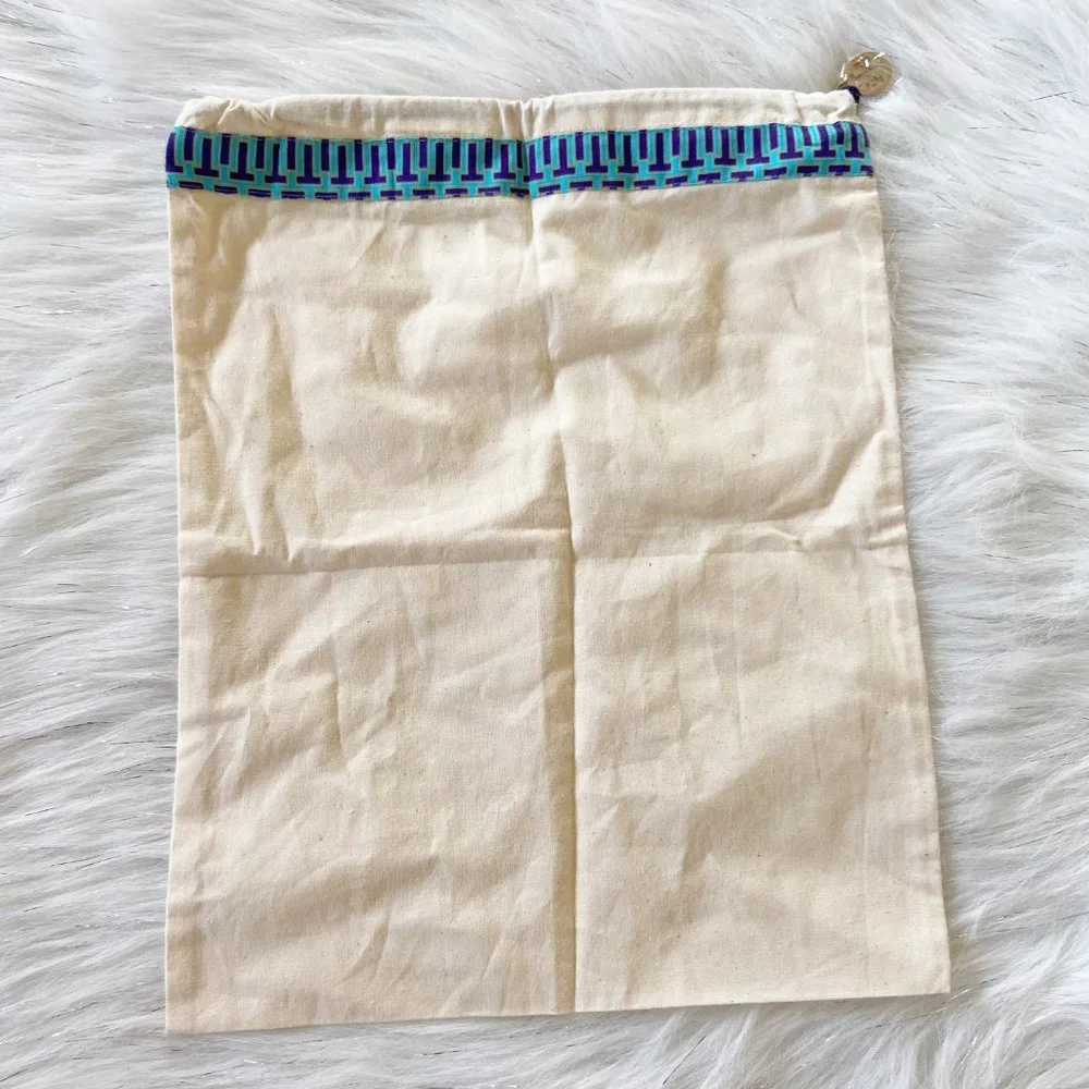 Tory Burch Dust Bag with Logo Hardware 15 x 12
